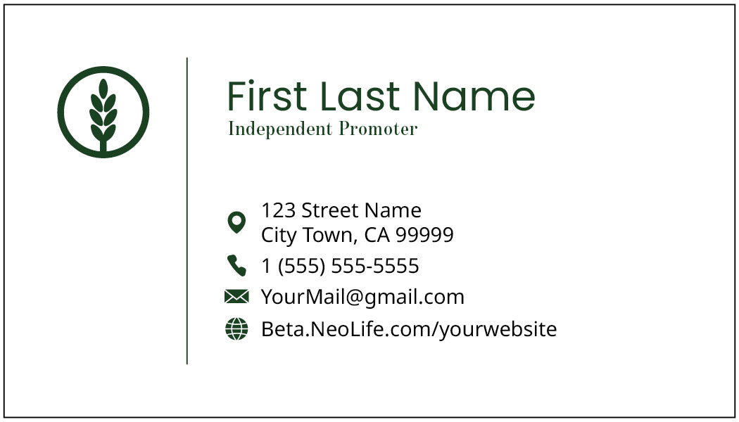 Business Card Template (Download PDF)