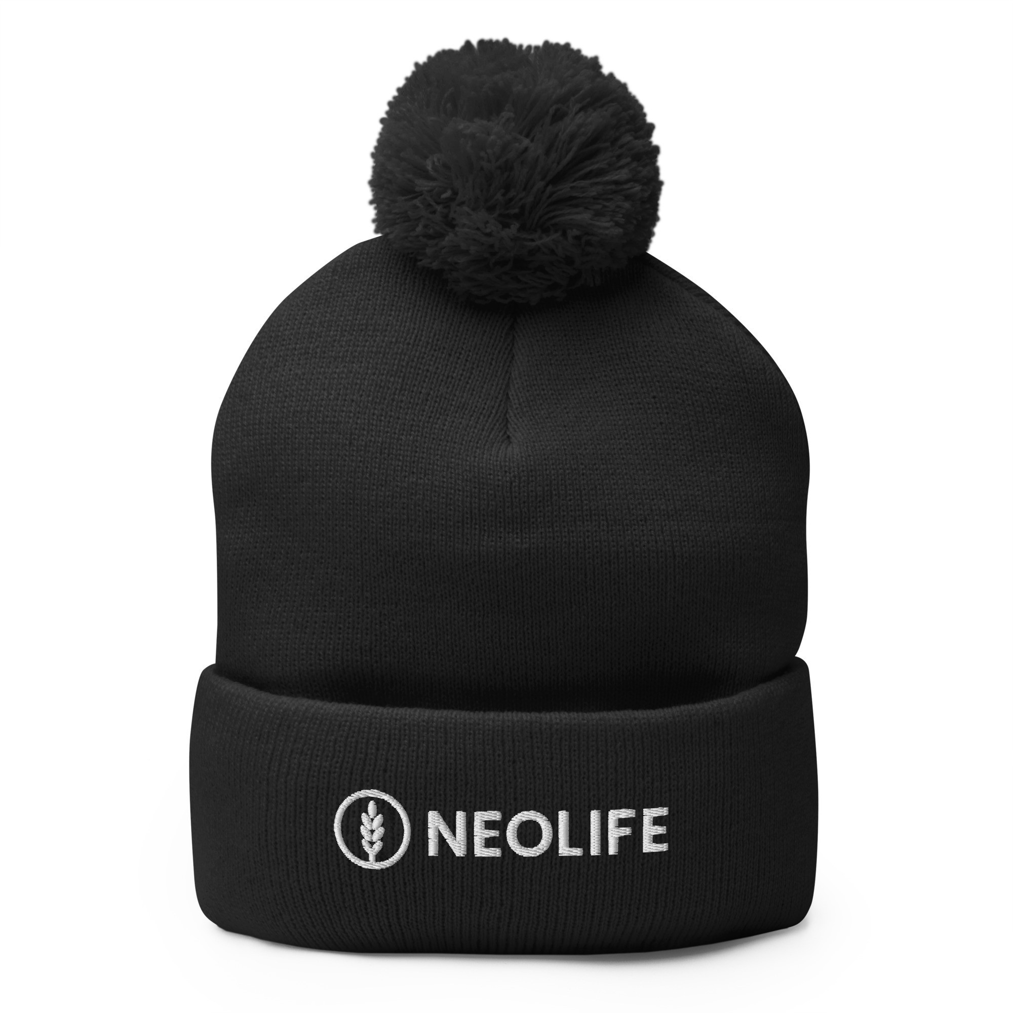 Pom-Pom Knit Cap