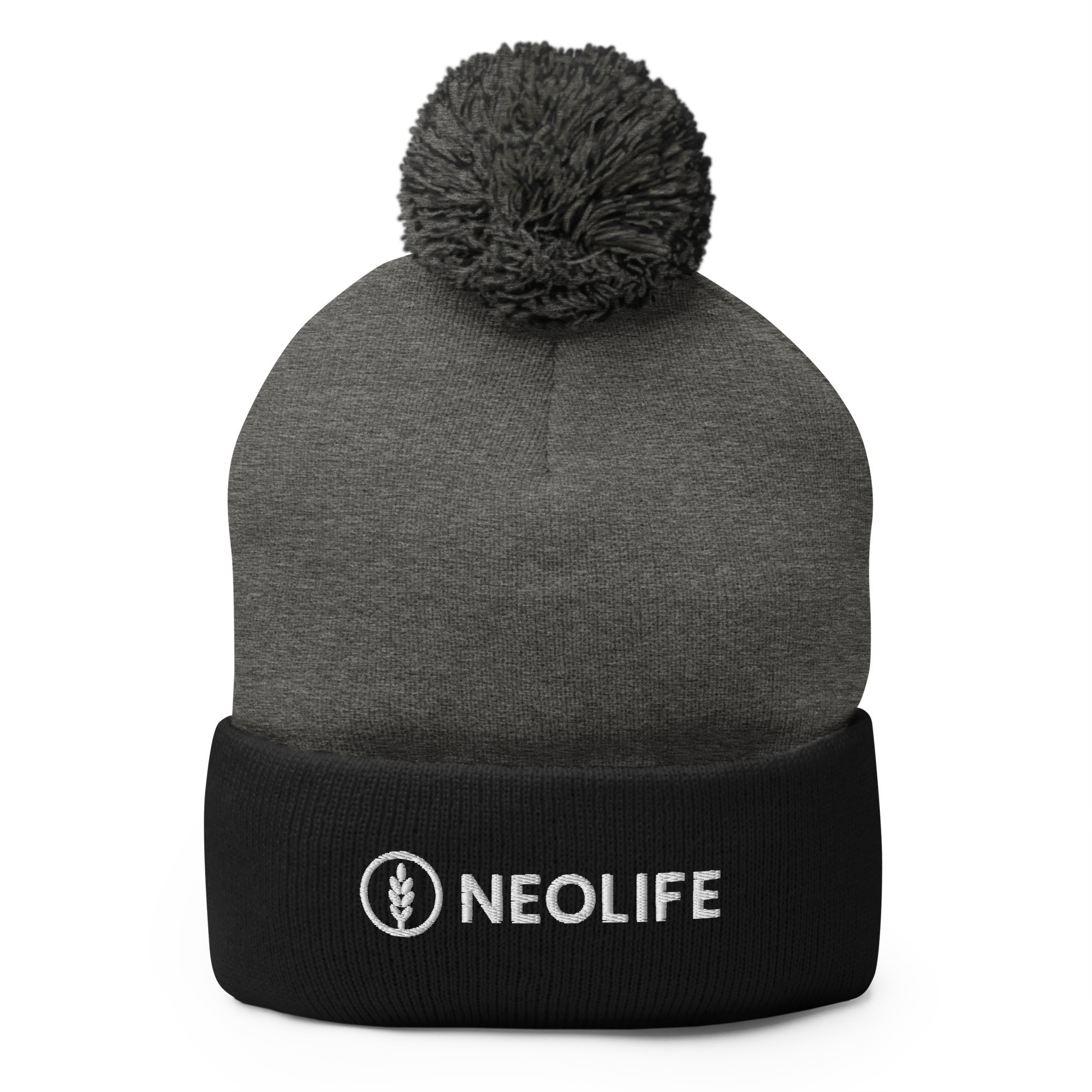 Pom-Pom Knit Cap