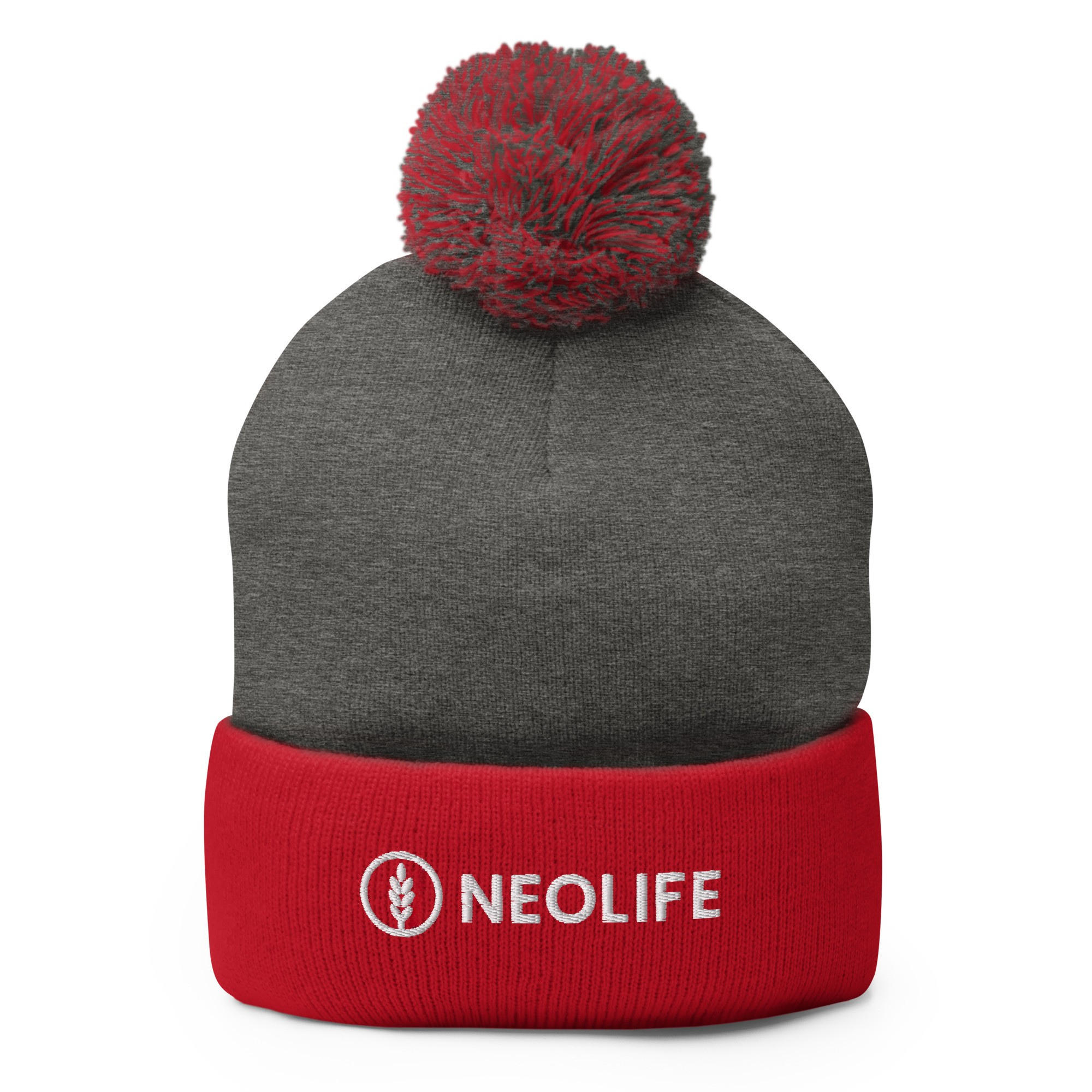 Pom-Pom Knit Cap