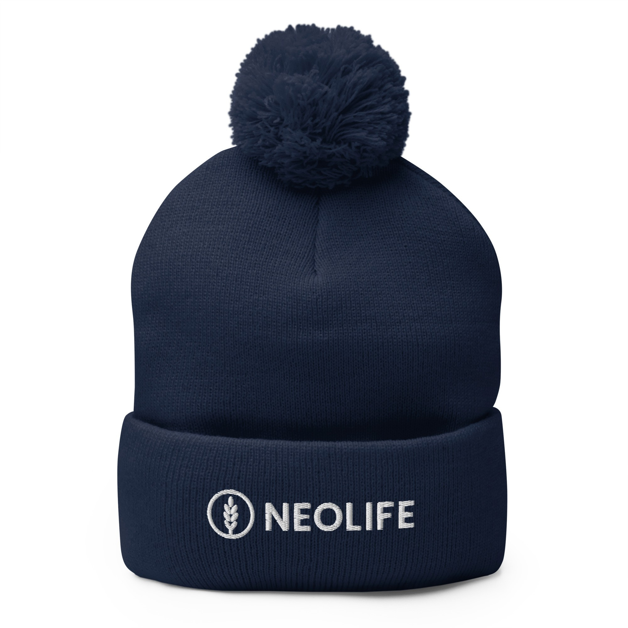 Pom-Pom Knit Cap