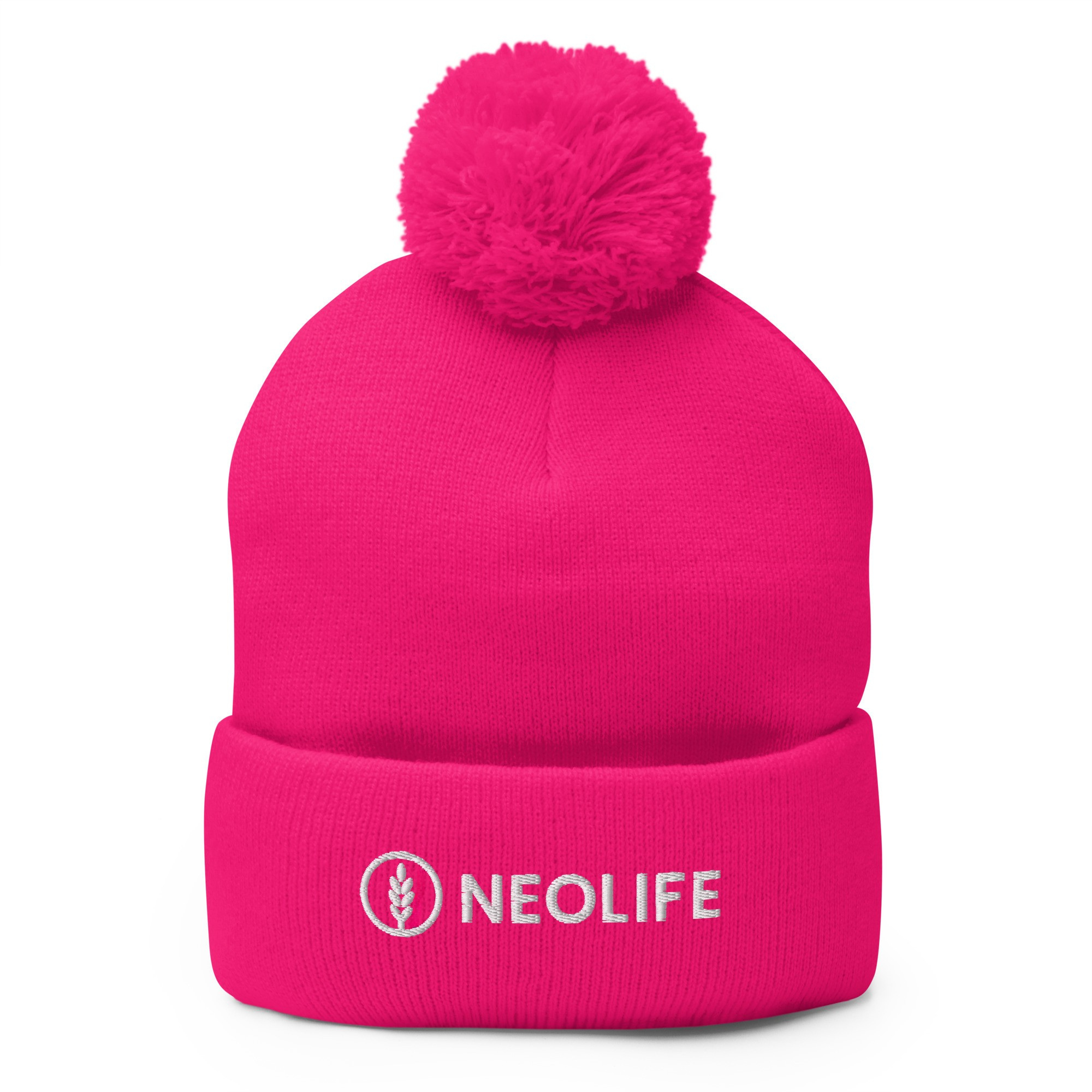 Pom-Pom Knit Cap