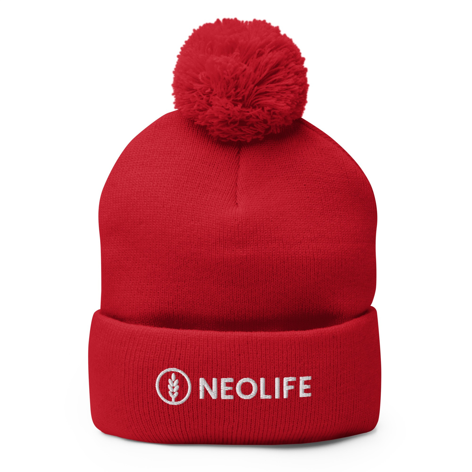 Pom-Pom Knit Cap